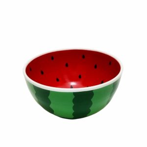 Handgemaakte Decoratieve Keramische Kom Model Watermeloen