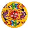 Decoratief Keramisch Bord Handbeschilderde Rajasthani XI