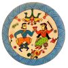Decoratief Keramisch Bord Handbeschilderde Rajasthani III