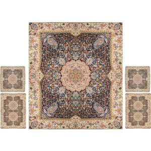 Perzisch Beddengoed Set – Oosterse Stijl Dubbel Formaat met Termeh Stof – Paradise