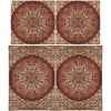 Perzisch Beddengoed Set – Oosterse Stijl Dubbel Formaat met Termeh Stof – Hana