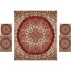 Perzisch Beddengoed Set – Oosterse Stijl Dubbel Formaat met Termeh Stof – Hana