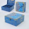 Houten Doos voor Cadeaus met Perzisch Geïnspireerd Patroon Kashia