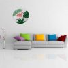 Decoratief Keramisch Bord Handbeschilderde Roze Flamingo