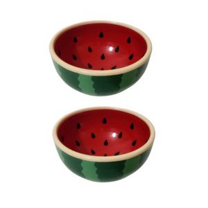 Set van 2 Handgemaakte Keramische Serveerschalen – Model Yalda