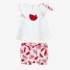 Set van 3 Stuks Pasgeboren Babykleding – Watermeloen Design