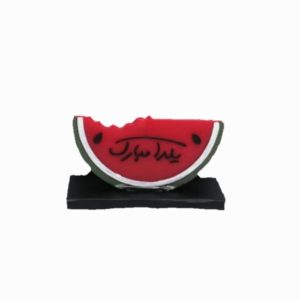 Watermeloenkaars Model II – Speciaal voor de Yalda-tafel