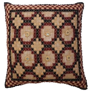 Geborduurd Kussenhoes – Cream Dara Design