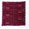 Geborduurd Kussenhoes – Rood Suzani Design