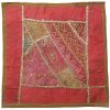 Geborduurde Kussenhoes – Rood Suzani Design GF875