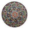 Decoratieve Aardewerk Schotel – Handgeschilderd met Perzisch Minakari Emaille Galaxy