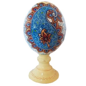 Perzische Decoratieve Struisvogelei – Savin Model