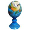 Perzische Decoratieve Struisvogelei - Lovebird Motief