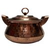 Iraanse Koperen Kookpan – Klassieke oosterse stijl (gehamerd), model Taban