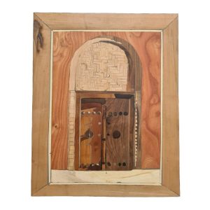 Khatamkari Houten Inlegkunst – Perzische Deur