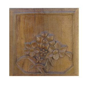 Ingelijste Houten Gesneden Kunst – Artistieke Bloem
