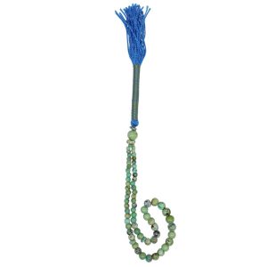 Perzische Neyshabur Turquoise Rozenkrans Gebed 66 Kralen Handgemaakte Tasbih