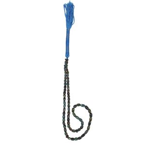 Perzische Neyshabur Turquoise Rozenkrans: Gebed 66 Kralen Handgemaakte Tasbih Diba