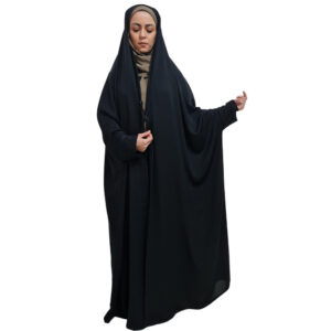 Islamitische Arabische Zwarte Chador Abaya Hijab met Mouwen voor Vrouwen en Gebed – Hami