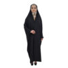Mohseni zwarte chador-abaya – Volledig bedekkende islamitische overhead