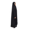 Mohseni zwarte chador-abaya – Volledig bedekkende islamitische overhead