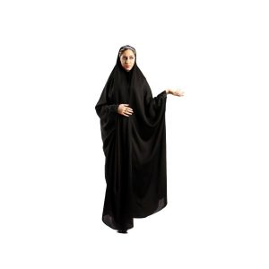 Islamitische Arabische Zwarte Chador Abaya Hijab voor Vrouwen en Gebed – Rina