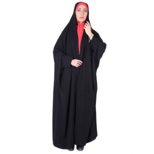 Islamitische Arabische Zwarte Chador Abaya Hijab voor Vrouwen en Gebed – Karen