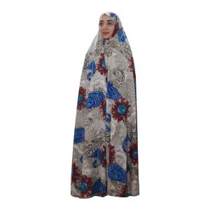 Perzische Chador Aramesh — Blauw Rustgevend Design