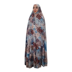 Perzische Chador Niloufar — Roze Bloemen