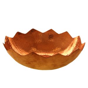 Koperen Dessertkom – Traditioneel Geslagen, Golin