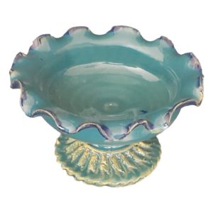 Handgemaakt Decoratief Aardewerk Kom Model Kongereh – Blauw