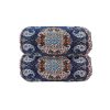 Traditioneel Perzisch Cilindrisch Rol Kussen met Elegante Termeh Stof – Blauw