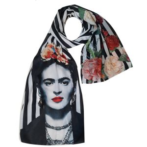 Bedrukte Sjaal voor Vrouwen – Artistiek en Lichtgewicht Frida
