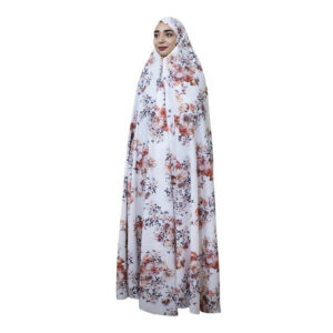 Perzische Chador Roze Bloemen — Kleurrijk & Comfortabel