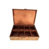 Tarwedesign Houten Thee-Organizer – Box met interne tussenschotten