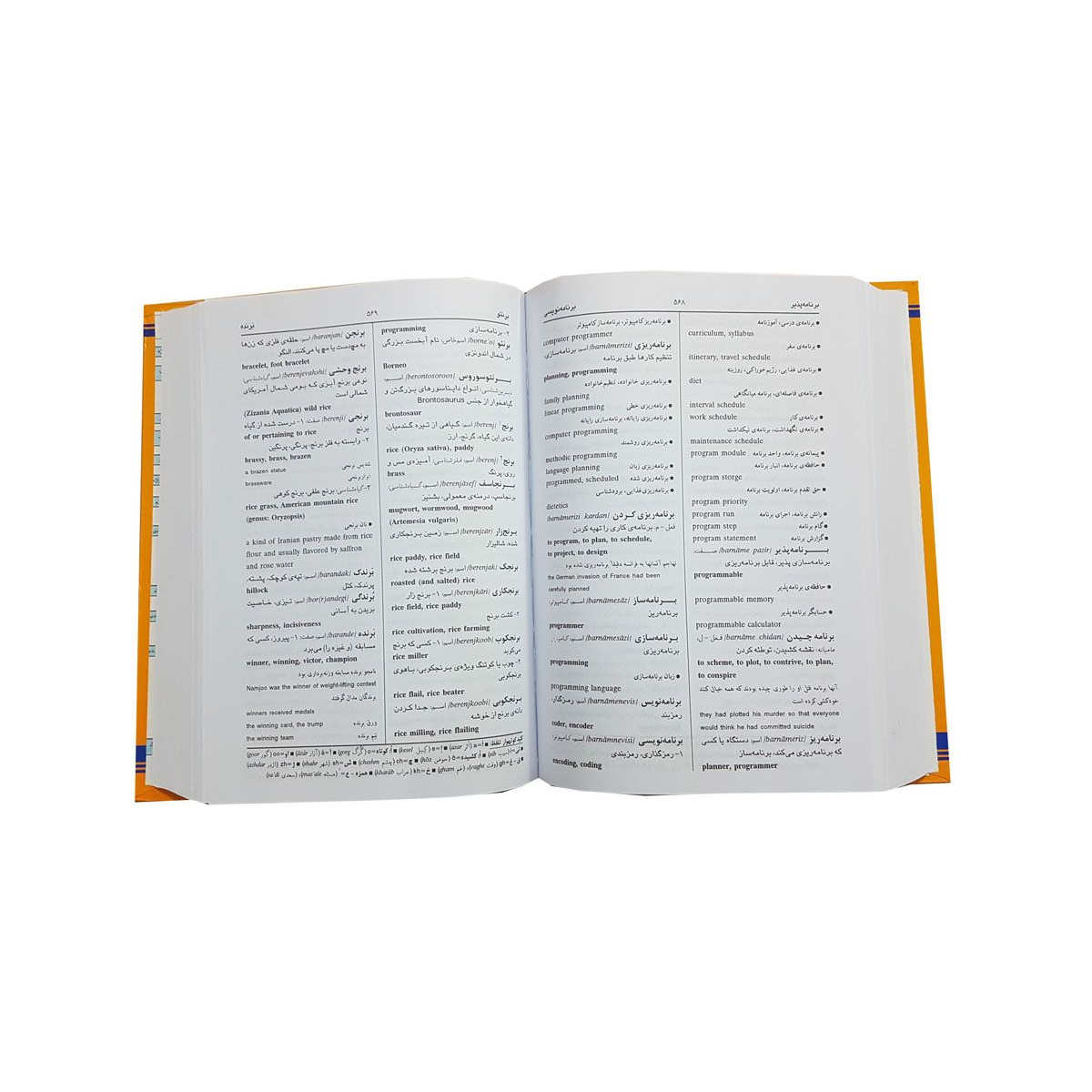 Aryanpur Engels-naar-Farsi Progressief Woordenboek (4 Delen)