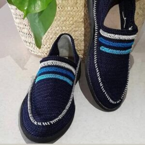 Giveh Schoenen – Perzisch handgemaakt Schoeisel Navy Blue Model