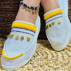 Giveh Schoenen – Perzisch handgemaakt Schoeisel Coin Model