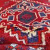 Handgeknoopt Perzisch Shiraz Koli Loper (Qashqai Geometrische Ruit) - Rode Wol