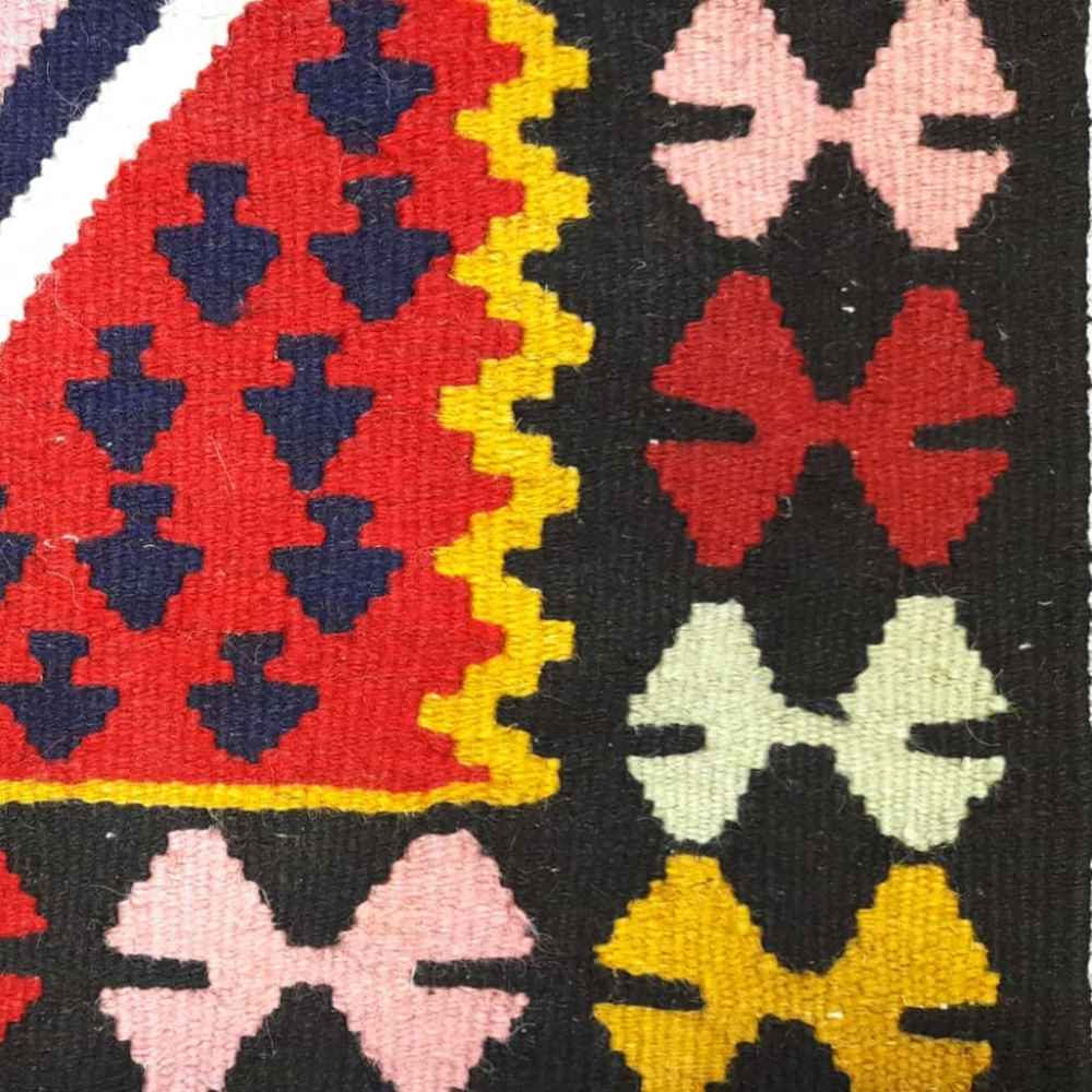 Aran Perzisch Kelim-tapijt, authentiek uit Ardabil