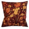Bruine Etnische Velvet Kussenhoezen – Bolbol Ontwerp (Set van 2)