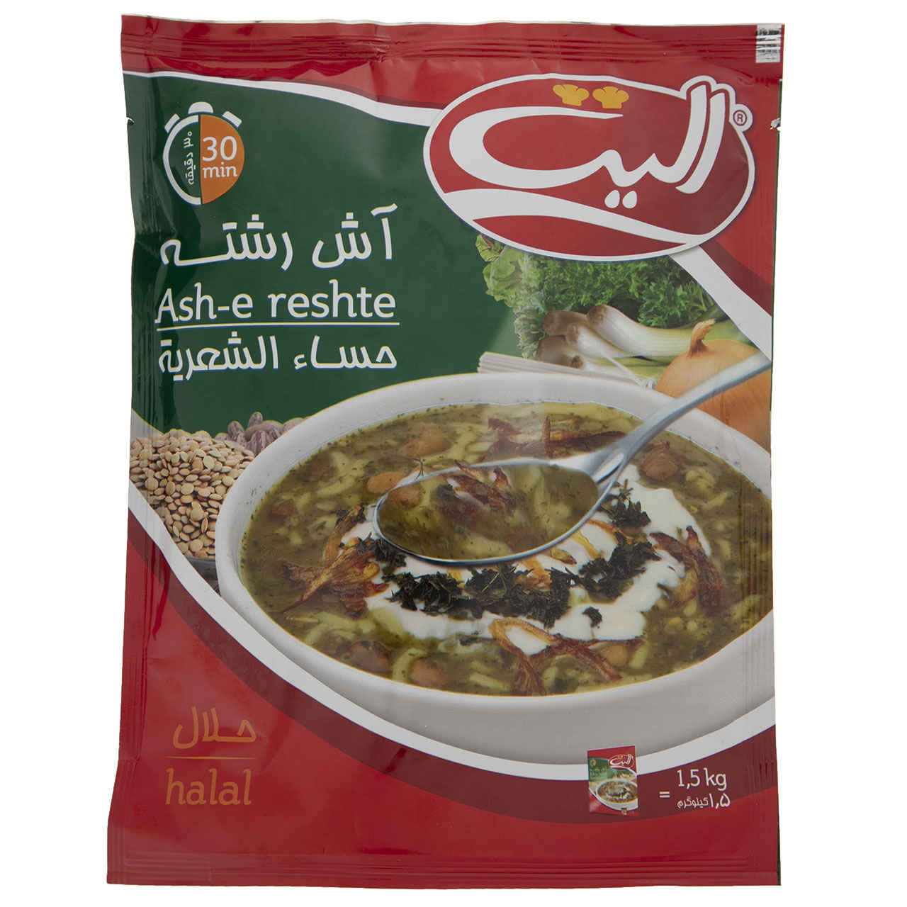 Aush Reshteh Instant Poeder, Elite (20 Zakjes)