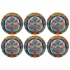 Stoffen placemats onder het bord set – Model Traditional