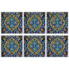 Stoffen placemats onder het bord set – Model Vesal