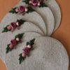 Vilt placemats onder het bord set – Model Venisa
