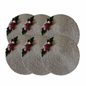 Vilt placemats onder het bord set – Model Venisa