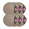 Vilt placemats onder het bord set – Model Viona