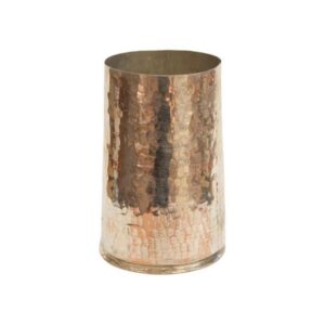 Handgemaakte decoratieve Perzische gehamerde koperen vaas Minimal