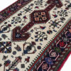 Handgeknoopt Perzisch Ilia Loper (Tribaal Geometrisch Medaillon) - Rode Wol