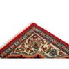 Handgeknoopt Perzisch Isfahan Shahreza Loper (Klassiek Bloemenmedaillon) - Zwarte Wol
